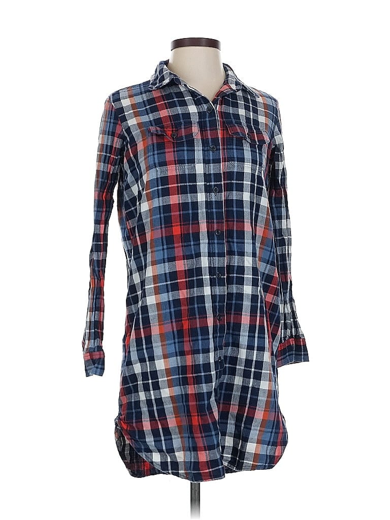 Pre-owned Universal Thread Casual Dress In Blue