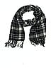 Unbranded Plaid Black Gray Scarf One size - photo 1