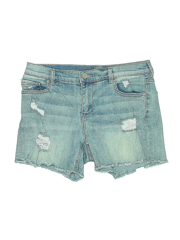SOHO JEANS NEW YORK & COMPANY Pre-owned Denim Shorts In Blue