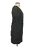J.Crew Solid Black Casual Dress Size 2 - photo 4
