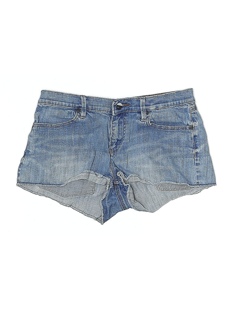Pre-owned Roxy Denim Shorts In Blue