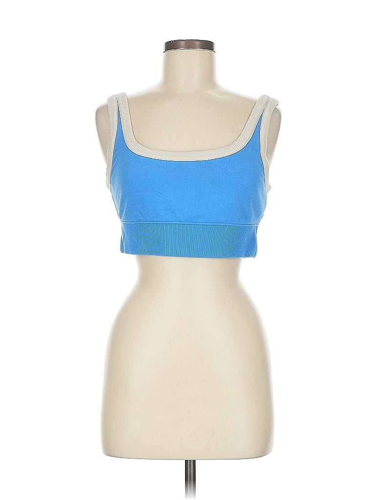 Pre-owned Mwl By Madewell Sports Bra In Blue
