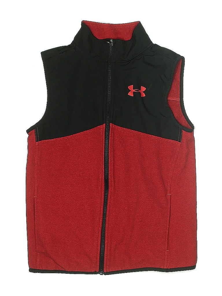Pre-owned Under Armour Kids' Vest In Red