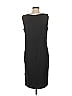 Mary McFadden 100% Polyester Solid Black Casual Dress Size 8 - photo 2