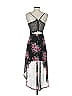 No Boundaries Floral Black Cocktail Dress Size XS - photo 2