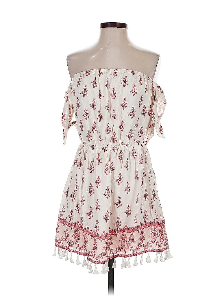 Pre-owned Ale By Alessandra Casual Dress In White