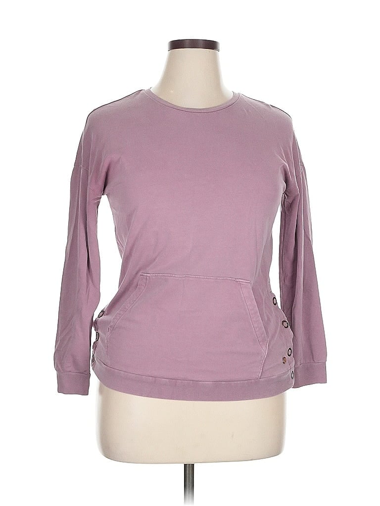 Pre-owned Matilda Jane Long Sleeve T-shirt In Purple