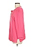 Rafaella Pink 3/4 Sleeve Blouse Size M - photo 5