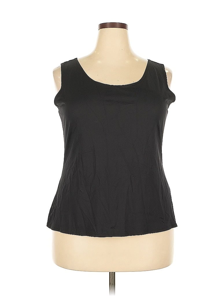 Click to view more detailed imagery on our partner's website Pre-owned Van Heusen Sleeveless T-shirt In Black