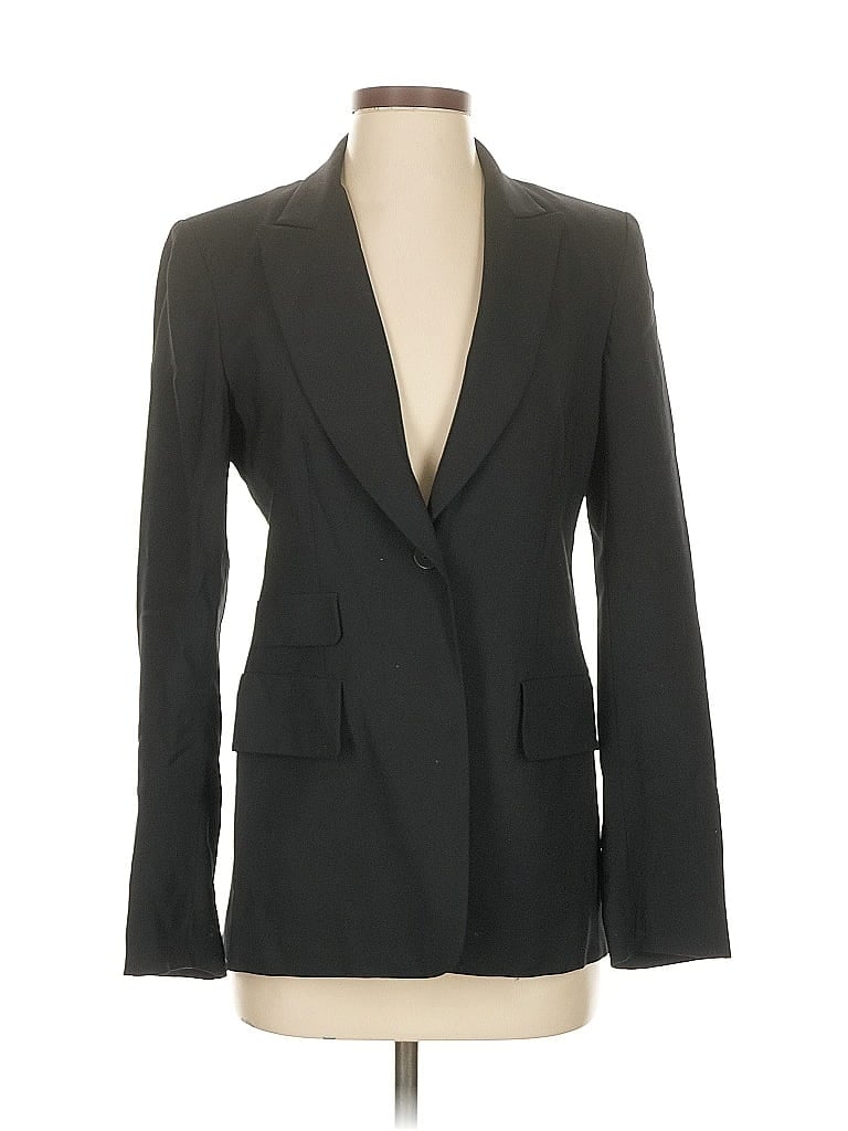 Pre-owned Dkny Blazer Jacket In Gray