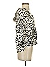 Chaser Animal Print Ivory Cardigan Size XS - photo 4