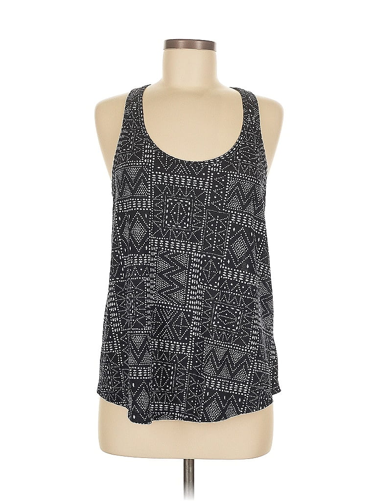 Pre-owned H&m Sleeveless Top Black Halter Neckline Tops