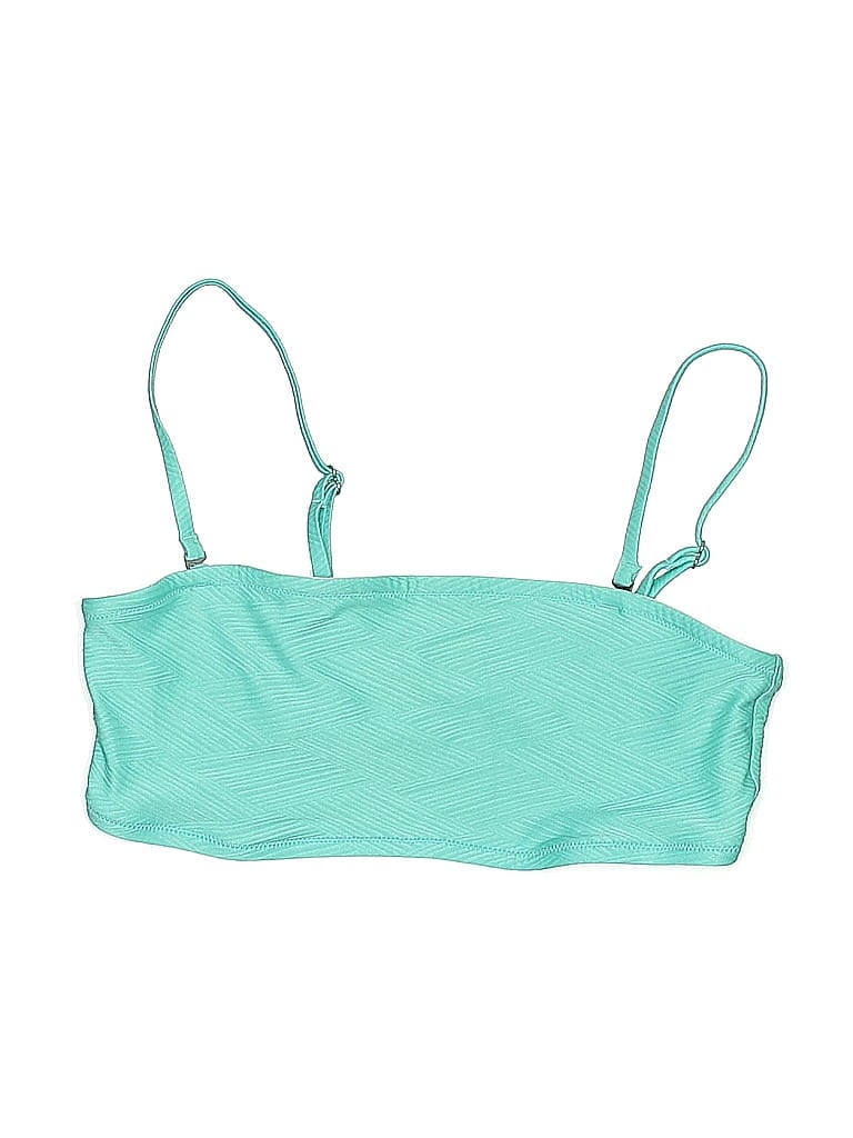 Pre-owned Unbranded Swimsuit Top Blue Swimwear