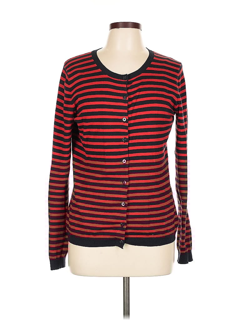 Click to view more detailed imagery on our partner's website Pre-owned Banana Republic Cardigan Sweater In Red