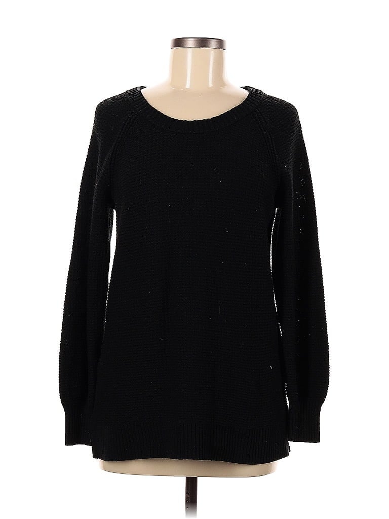 Pre-owned Gap Pullover Sweater In Black