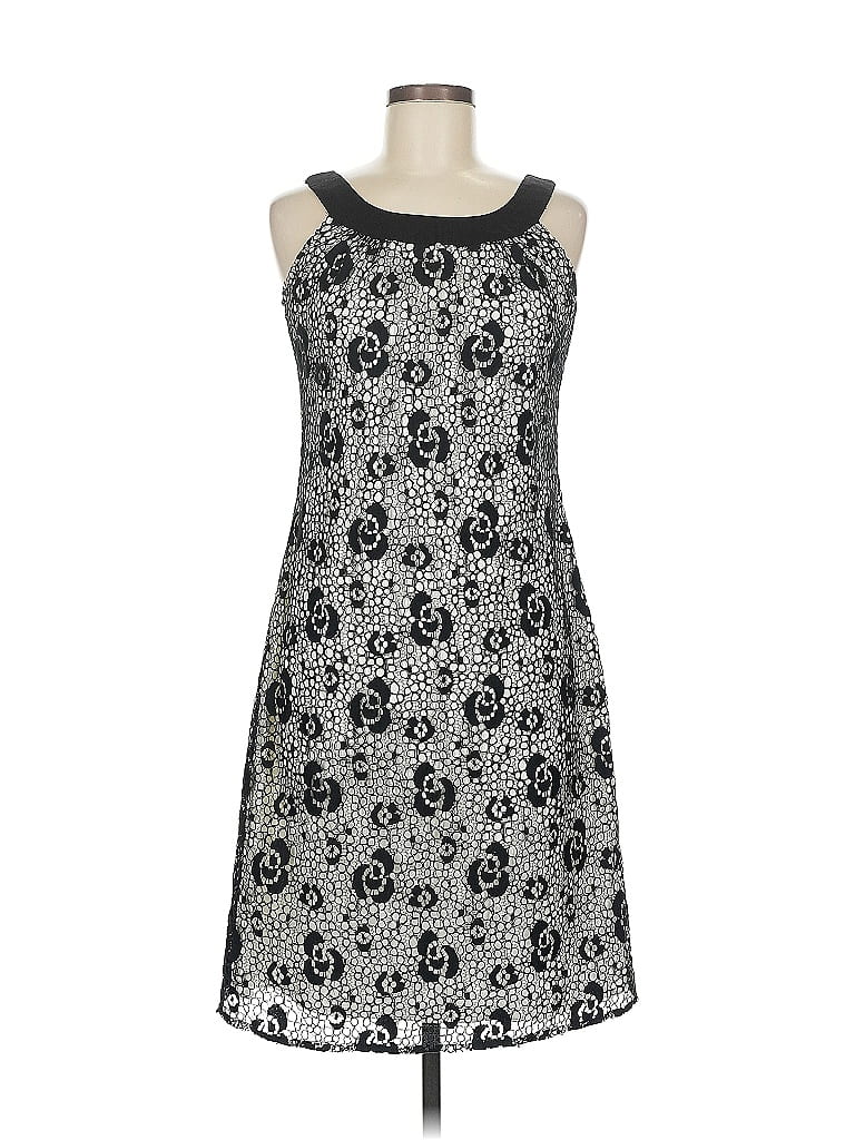 Pre-owned Spense Cocktail Dress In Silver
