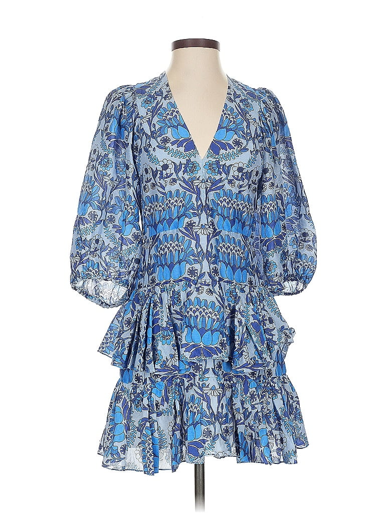 Pre-owned Sandro Cocktail Dress In Blue