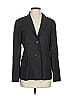 Jil Sander Gray Black Wool Blazer Size EU (IT) 36 / US 0 - photo 1