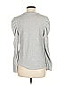 Reitmans Gray Long Sleeve T-Shirt Size M - photo 2