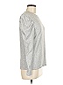 Reitmans Gray Long Sleeve T-Shirt Size M - photo 4