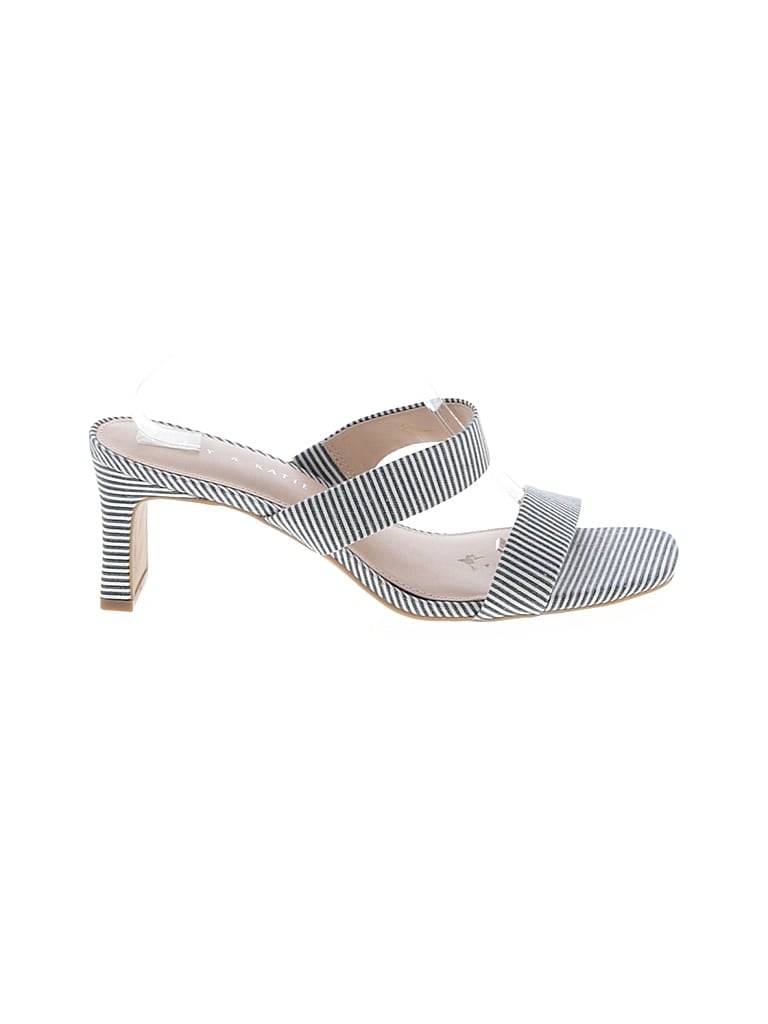 Pre-owned Kelly & Katie Heels In Gray