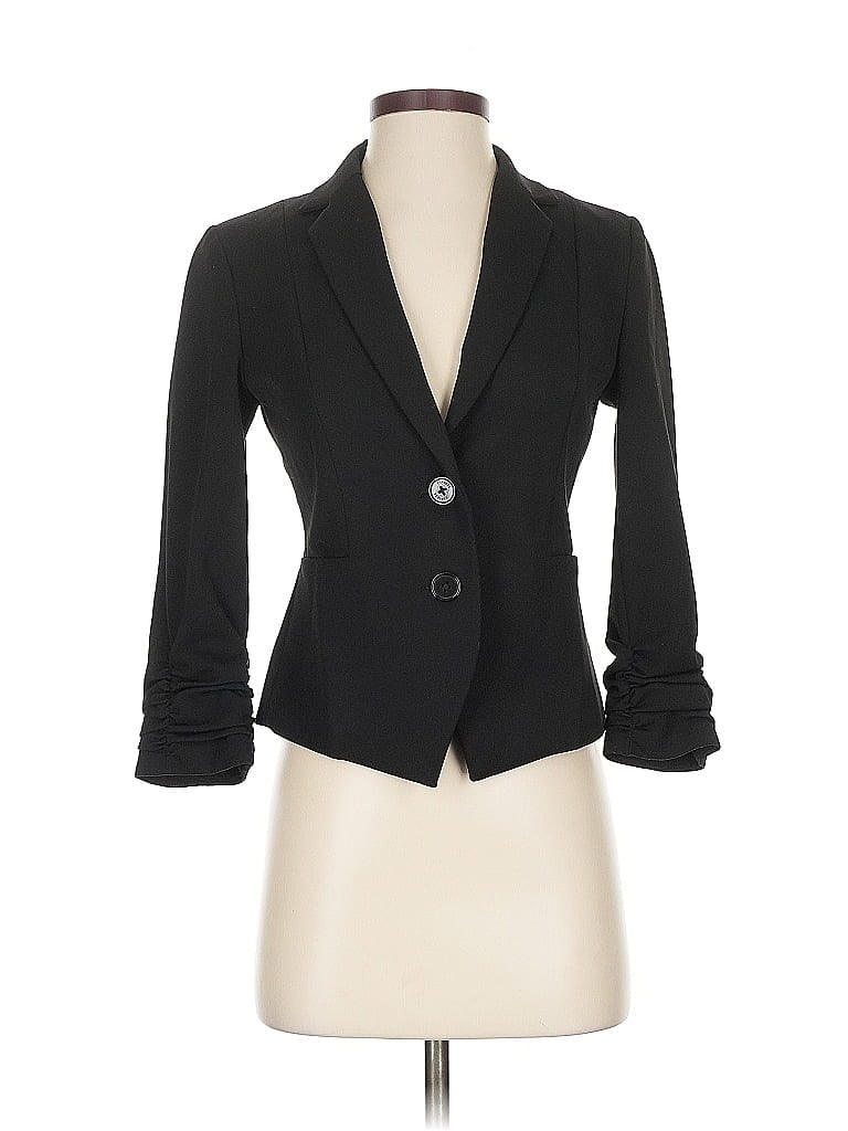 Pre-owned Express Blazer Jacket In Black