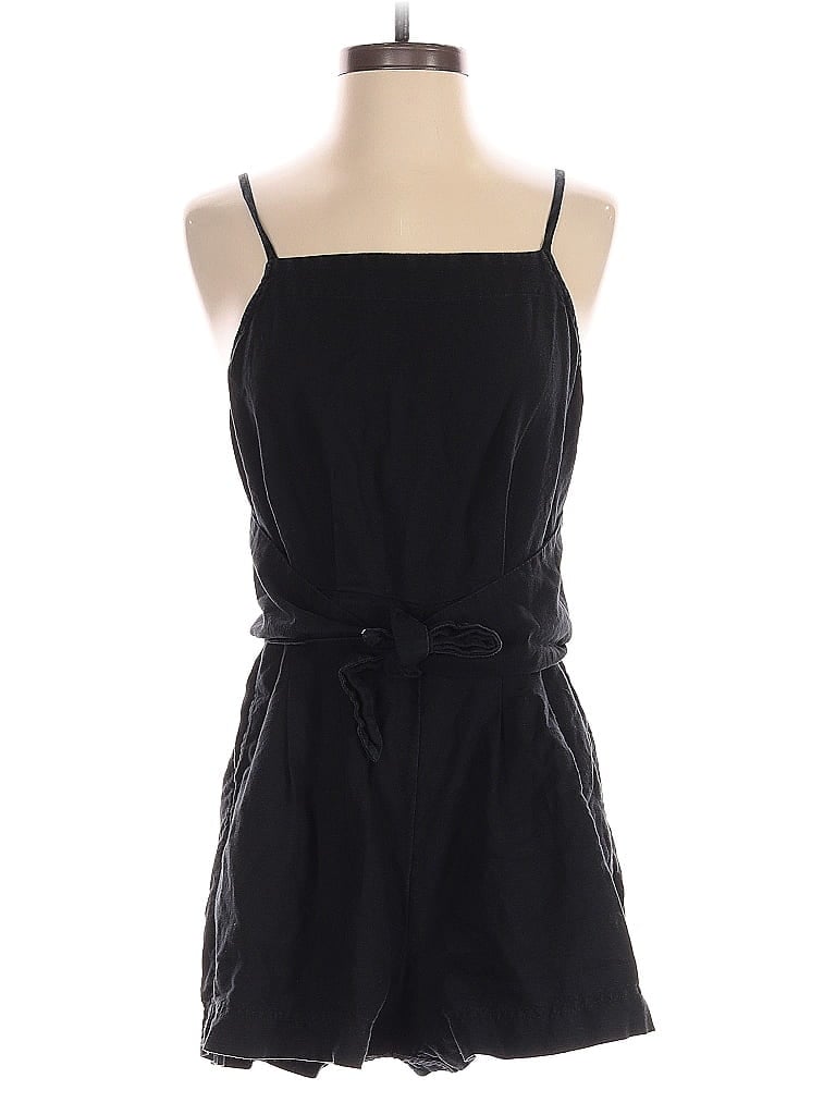 Pre-owned Madewell Romper In Black