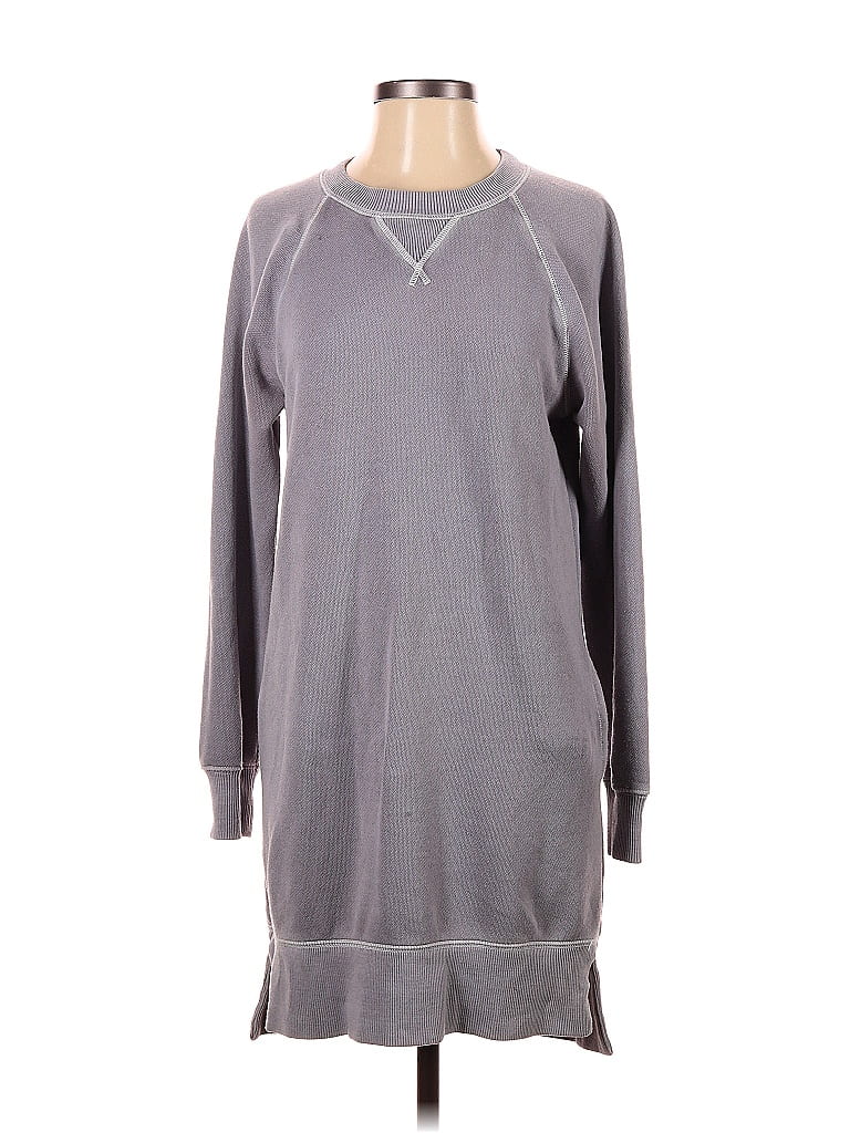 Pre-owned Aerie Casual Dress In Gray
