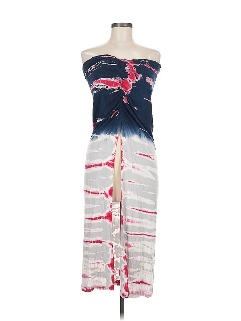 Pre-owned Assorted Brands Casual Dress In Gray