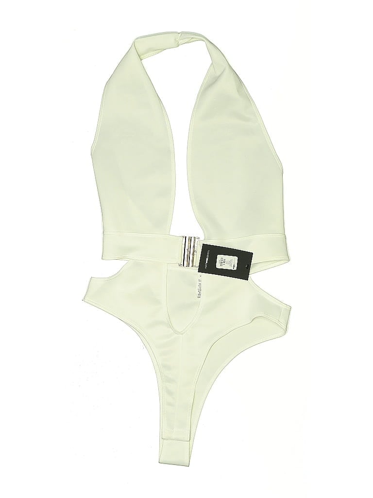 Pre-owned Fashion Nova Bodysuit In Green