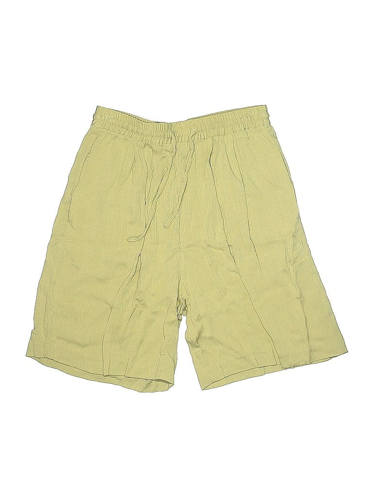 Pre-owned Express Khaki Shorts In Green