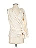 Nicole Miller 100% Silk Ivory blouse Size P (petite) - photo 1