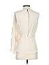 Nicole Miller 100% Silk Ivory blouse Size P (petite) - photo 2