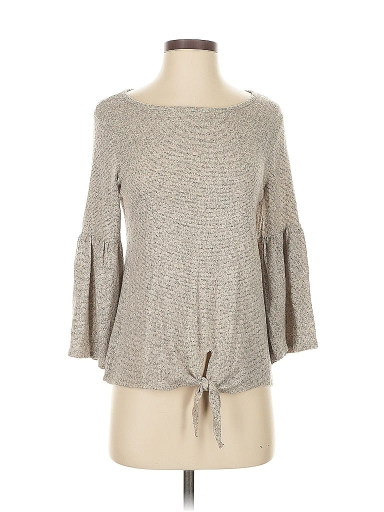 CAUTION TO THE WIND Pre-owned Pullover Sweater In Gray