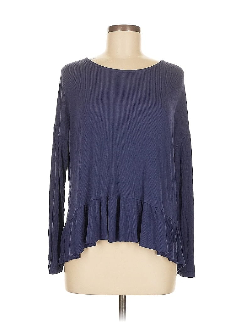 GIBSON LATIMER Pre-owned Long Sleeve T-shirt In Blue