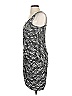 Rag & Bone/JEAN 100% Polyester Graphic Gray Casual Dress Size S - photo 5