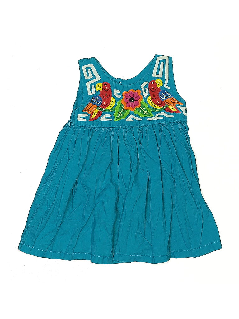 Pre-owned Unbranded Kids' Dress In Blue