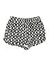 Aqua 100% Rayon Print Ivory Shorts Size M - photo 1