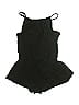 Aqua Green Solid Black Romper Size S - photo 1