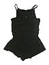 Aqua Green Solid Black Romper Size S - photo 2