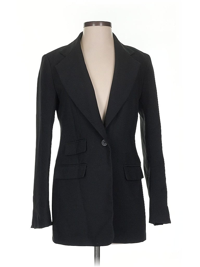 Pre-owned Banana Republic Factory Store Blazer Jacket In Black