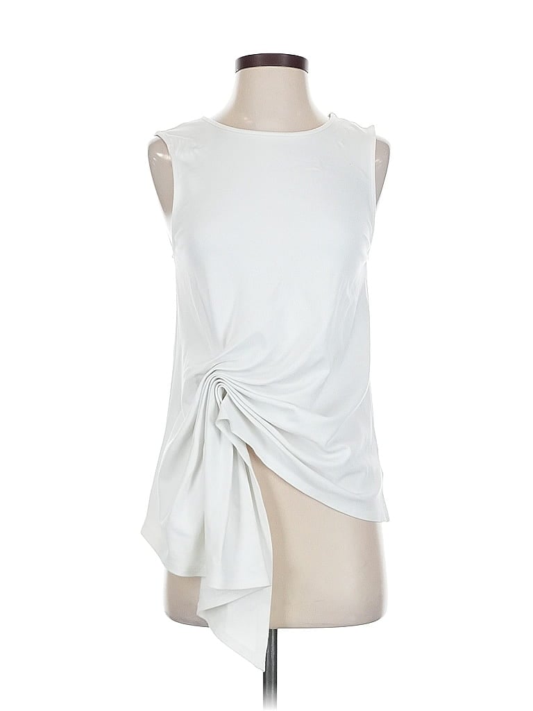 EXPRESS Pre-owned Sleeveless Blouse In White