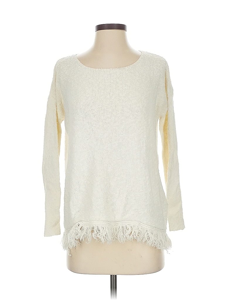 Pre-owned Soft Joie Pullover Sweater In White