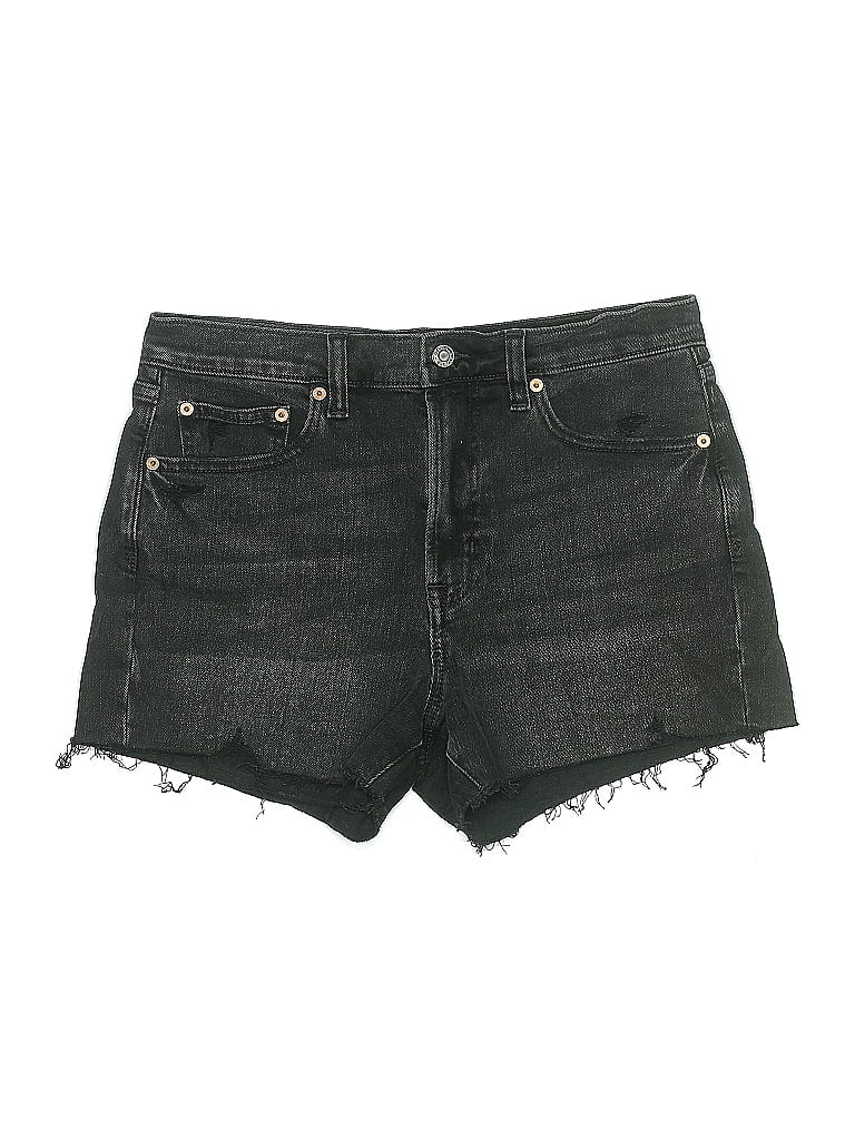 Pre-owned Gap Denim Shorts In Black