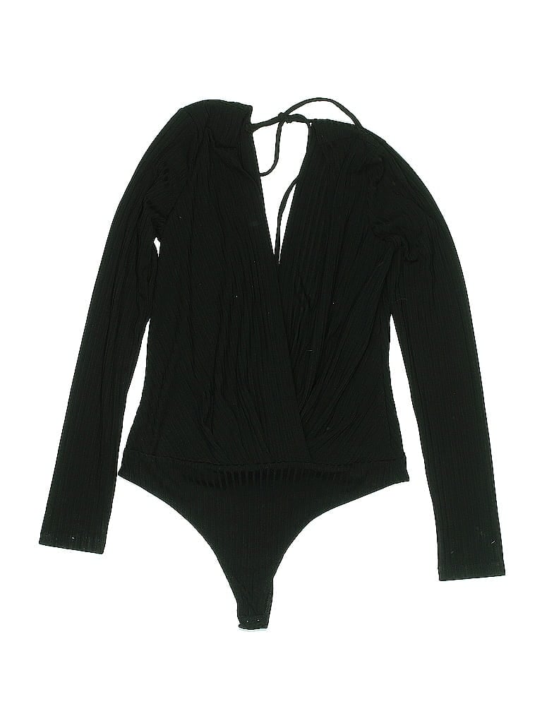 Pre-owned Privacy Please Bodysuit In Black