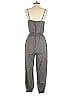 Anthropologie 100% Lyocell Solid Gray Jumpsuit Size XS - photo 2