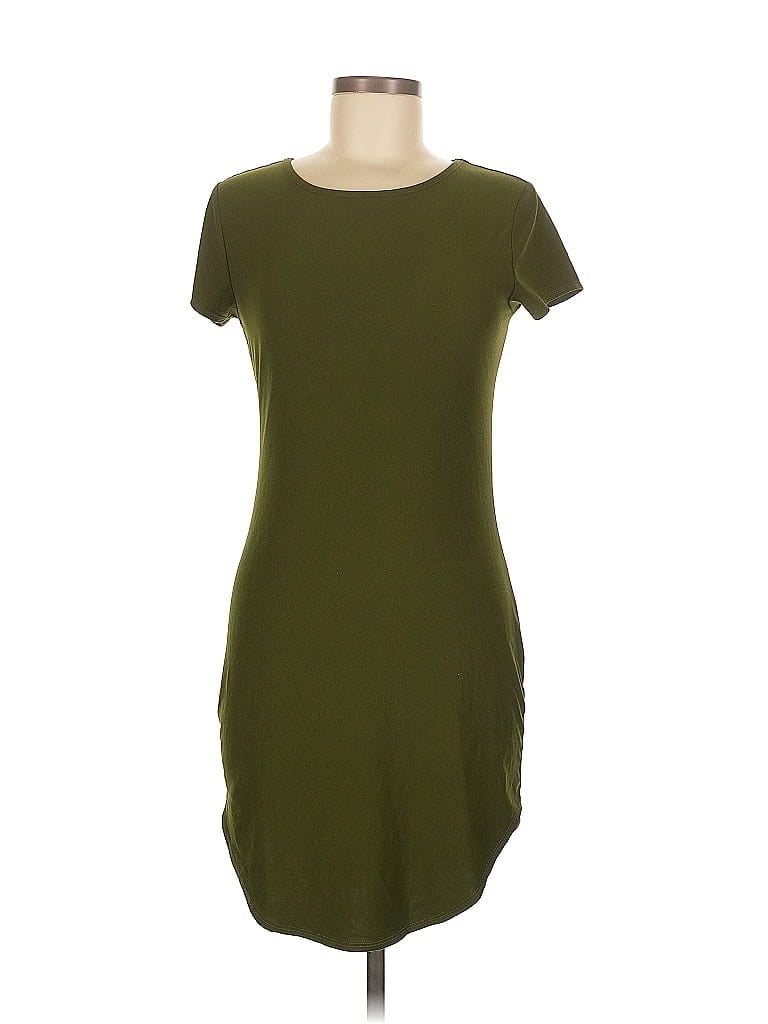 Pre-owned No Boundaries Casual Dress In Green