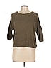 Karma Blue Brown Pullover Sweater Size L - photo 1