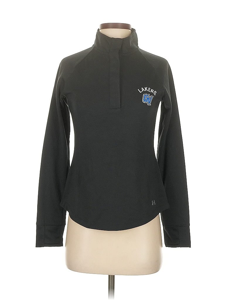 Pre-owned Under Armour Long Sleeve Polo Shirt In Gray