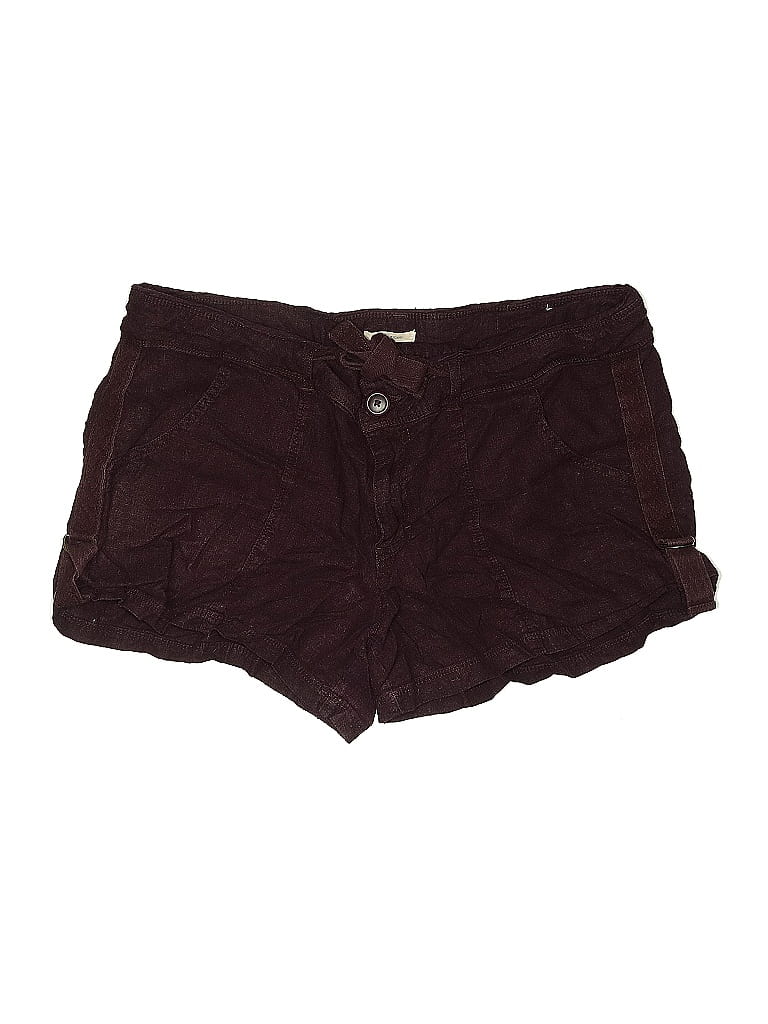 Pre-owned Maurices Shorts In Burgundy